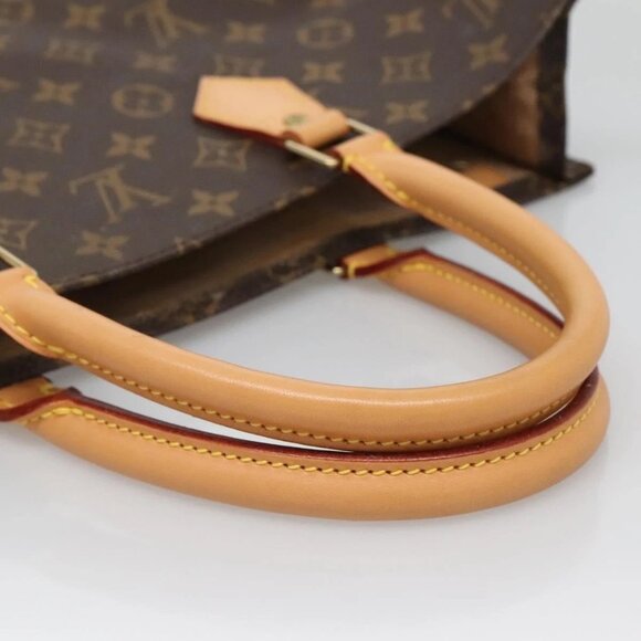LOUIS VUITTON Monogram Sac Plat Hand Bag M51140 LV Auth 138723 - Picture 8 of 16